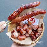 南京美食 | 台湾夜市大香肠🍢搭配大蒜好香