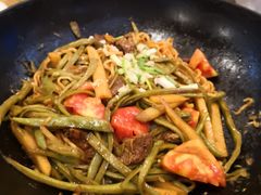 番茄牛腩焖面-金豆角砂锅焖面(安贞店)