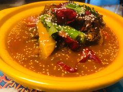 红焖羊肉-一个勺子新疆锡伯主题私房菜(红墙巷49号院店)