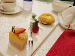 蛋挞拼慕斯蛋糕-凤凰轩·尾牙宴·生日宴(十里银滩店)