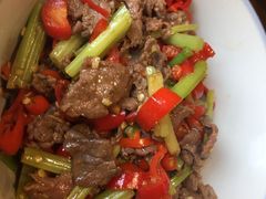 小炒黄牛肉-山涧肴·泉水煮活鱼(坂田店)