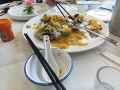 黄椒酱砂锅焗鲈鱼-粤盛海鲜平价店(洛溪食街店)