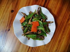 青椒豆豉山坑鱼-姚餐馆