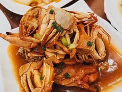 葱姜炒石蟹-洲晓鲜·舟山海鲜大排档(朱家尖风景区店)