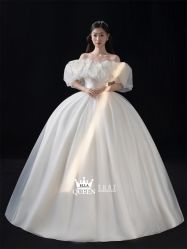 点击看大图 -艾拉·女王婚纱礼服馆