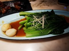 油淋脆菜心-绿茶餐厅(乐峰广场店)