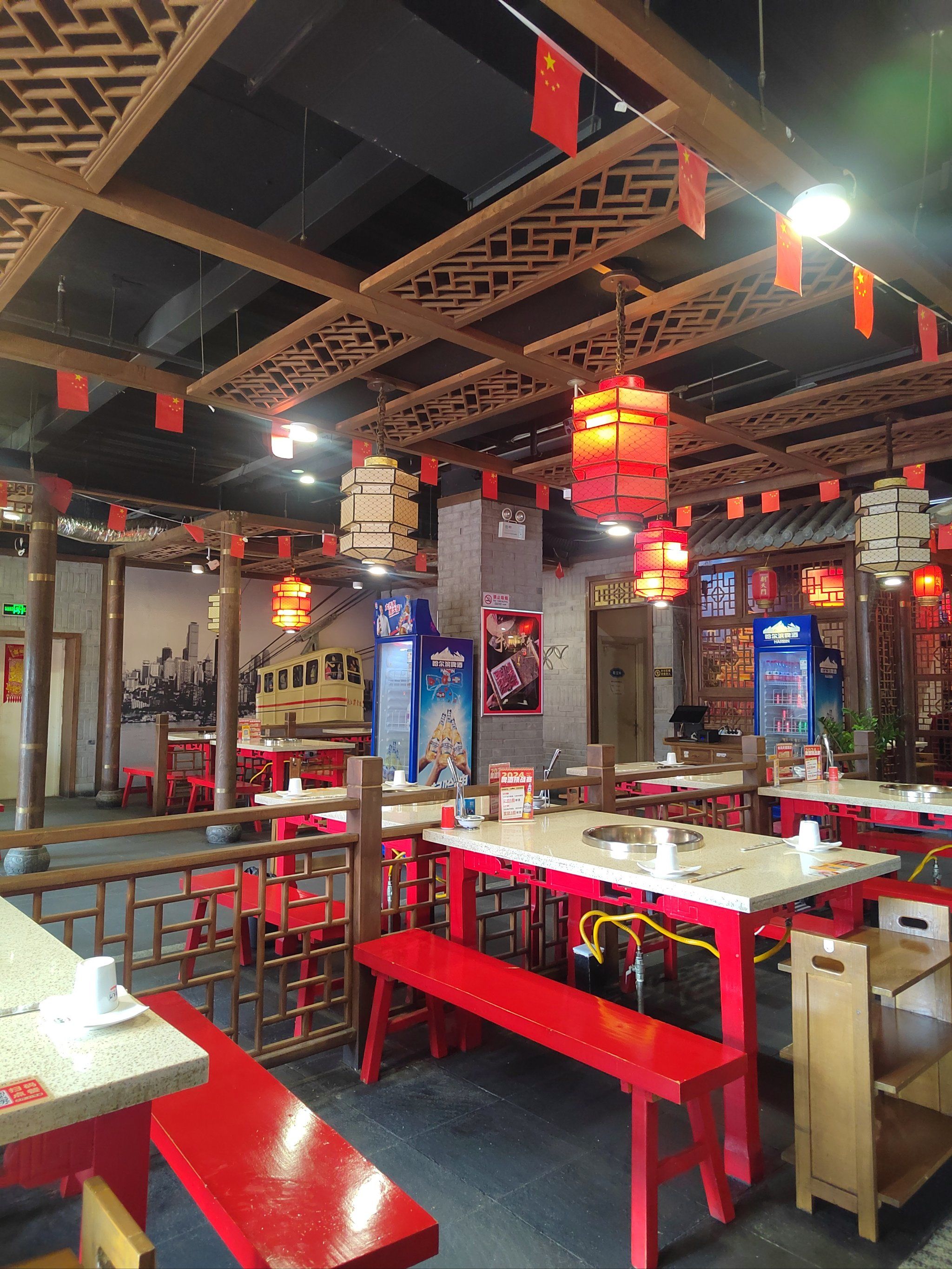 「朝天门火锅(天津旗舰店)」火锅店给我很