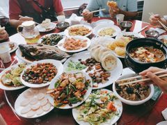 -北京龙庆四季香农家饭庄·灶台鱼·碳烤虹鳟鱼(龙庆峡店)