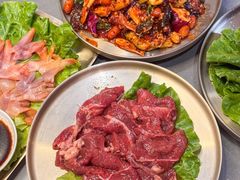 -围炉肉舍•炭烤活鳗•丹东海鲜烤肉(步行街店)