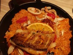 西班牙海鲜饭-必胜客(玫瑰坊店)