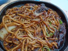 辣炒炸酱面-釜山美食韩国炸酱面(长大店)