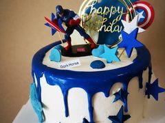 鲜奶蛋糕-Dark Horse·黑马蛋糕·低脂·低糖淡奶(金匙望湖大厦店)