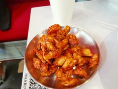 炸芝麻馕-董小西的凉皮和椒麻鸡(三元桥店)