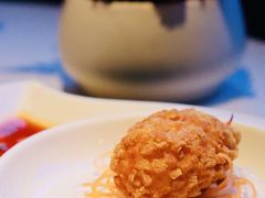 虾枣石榴炸蟹钳-三号黄浦会Canton Table