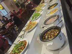 自助取餐区-清心素食自助餐厅(夫子庙店)