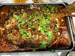 特色铁锅烤鱼-澎湖湾农家菜(八一路楚天府店)