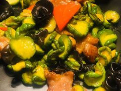 小脆瓜炒雪花猪肉-闽和南(深圳万象城店)