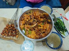 -尕有炕锅烤羊肉