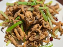 椒盐鱿鱼须-来顺成饭庄