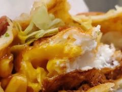 -小红车炸蛋葱油饼