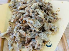 干炸鲜蘑-老舅老蒙肉饼非遗店(一店)