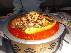 -探鱼·鲜青椒爽麻烤鱼(天一广场店)