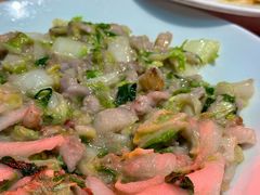 油渣炒芋泥小白菜-五马集·海鲜·温州大牌档(黑金冠五马街十字路口店)
