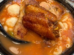 番茄浓汤鸡翅猪扒通粉-华嫂冰室(尖沙咀店)