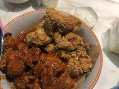 双拼炸鸡-富乐满韩国正宗炸鸡韩国料理(虹泉路店)