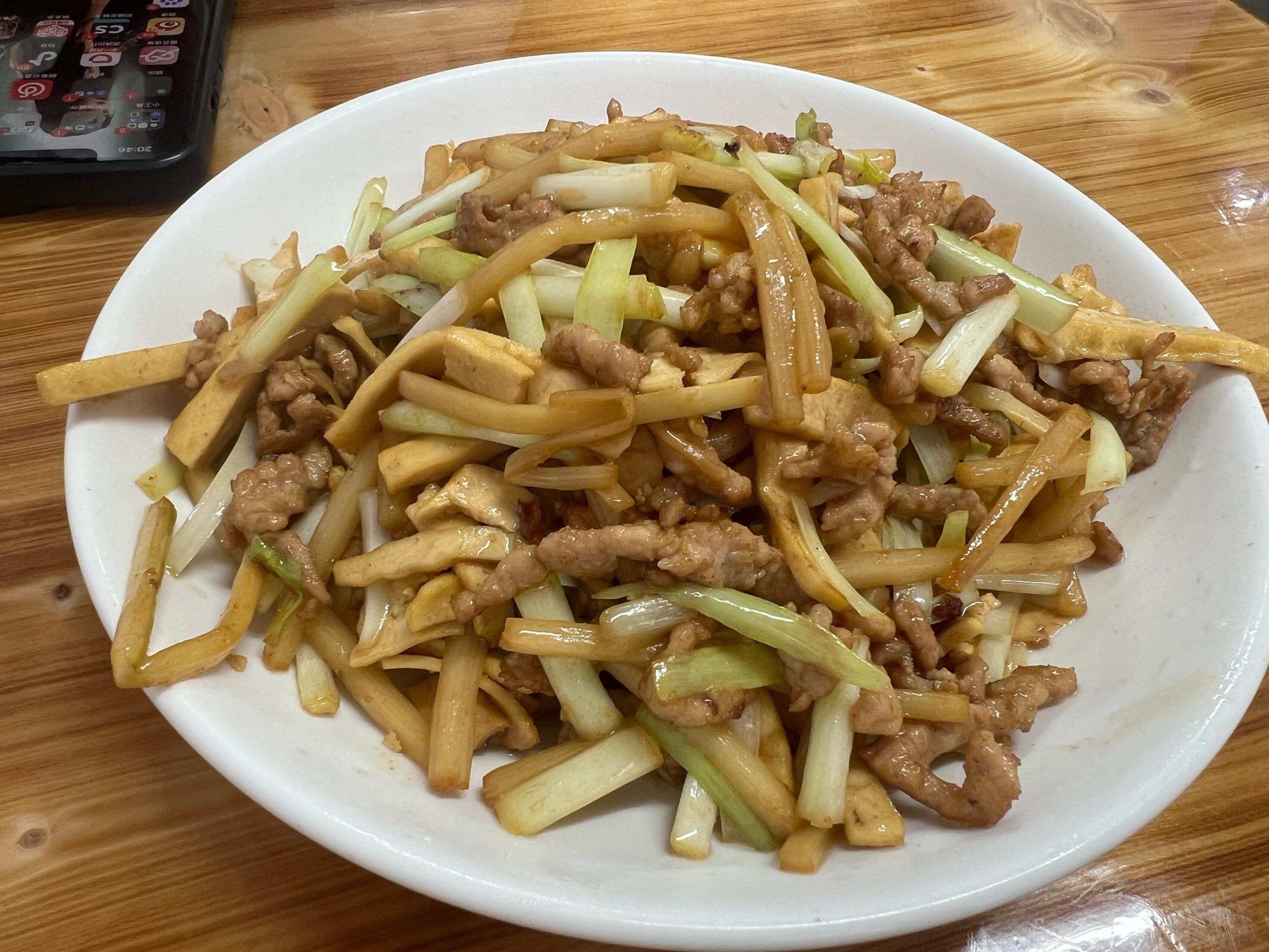 香干肉丝真的绝!