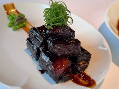 桂花糖醋肉排-悦轩中餐厅·高空江景·杭州柏悦酒店