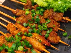 炭烤黄牛肉-张记虾尾·火锅·烧烤·大排档(涉外店)