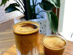 红豆燕麦拿铁-Line 咖啡(石厦花园店)