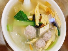 生汆丸子汤-子午路张记肉夹馍(翠华路店)