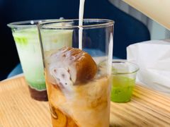 黑砖拿铁-dotcom coffee古点咖啡(致真大厦店)