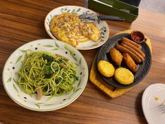 培根罗勒叶意面-萨莉亚意式餐厅(金隅嘉品mall店)