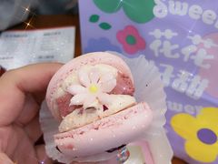 半熟花花马卡龙玫瑰双莓芝士味-好利来(川大店)