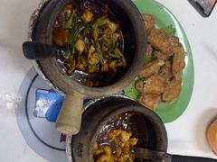 -长城砂煲田鸡粥