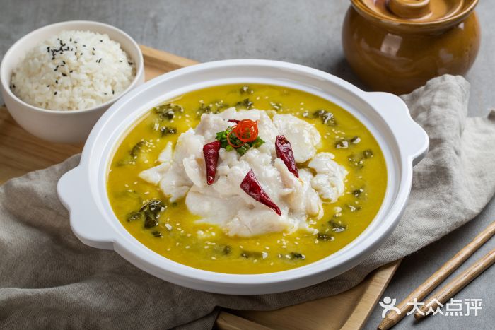 鱼你说酸菜鱼米饭(江南时代店)金汤酸菜鱼(小份)图片