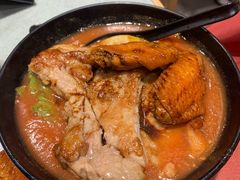 番茄浓汤鸡翅猪扒通粉-华嫂冰室(尖沙咀店)