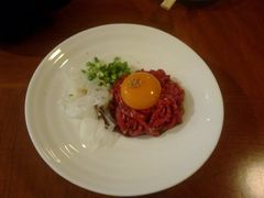 生拌牛肉-牛玄庵日式寿喜烧·料理店(新源里店)
