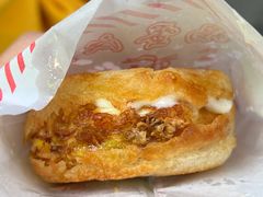 鸡蛋火腿汉堡-美康饮品(羊子巷店)