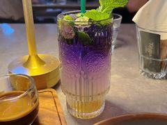 蝶豆花青桔柚子苏打-Tegu泰古莲·泰国餐厅(红山6979店)