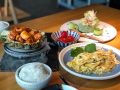 菠萝咕噜猴头菇-水木苼 蔬食料理