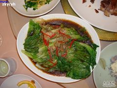 白灼生菜-眉州东坡(春秀路店)