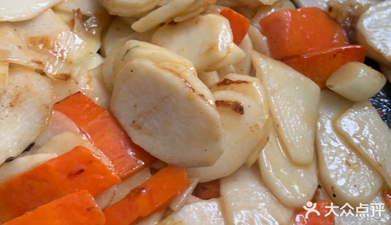 养生脆爽可口的美味炒山药