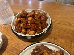 黑蒜子牛肉粒-陈傻子餐厅(世纪都会店)