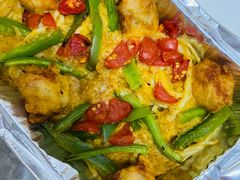 椰香咖喱鸡肉意面-达美乐比萨(大华锦绣优嘉店)