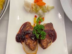 法式香煎鹅肝红酒-莫斯科餐厅