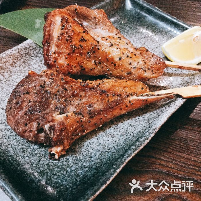 酒栈居酒屋(远洋宾馆店)炭烤羊小排图片 - 第1张